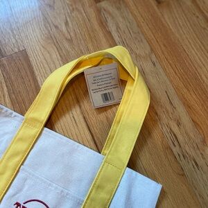 Trader Joe’s Mini Canvas Bag in Yellow.